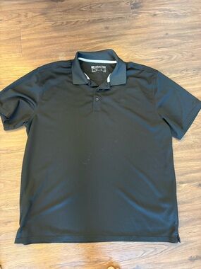 Ariat Black Men's Performance Polo with Subtle Logo